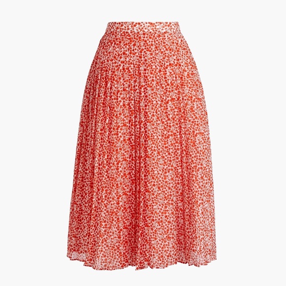 J. Crew Dresses & Skirts - 🆕 J.Crew Factory: Lightweight Pleated Midi Skirt